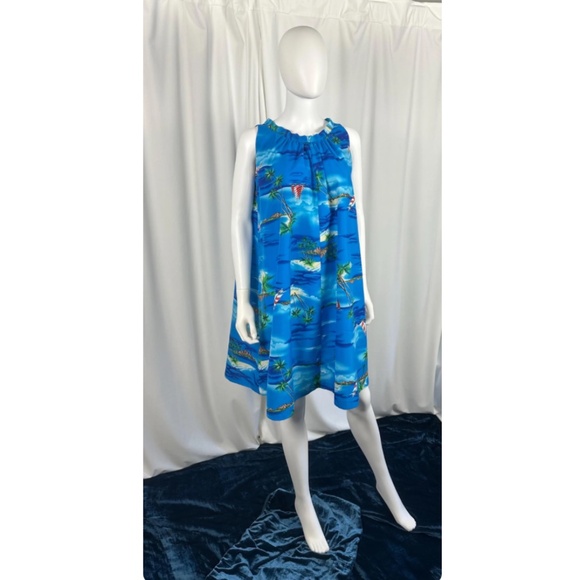 Vintage 70’s ‘Made in Hawaii’ 2 Piece Set • Hawaiian Print - Shirt and Dress - S - Picture 4 of 10
